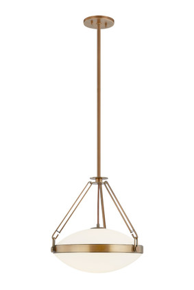 Kade One Light Pendant (F4521-PBR)