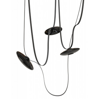 Fremont LED Chandelier (HF7203-G202-BLK)