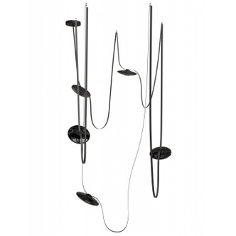 Avenue Lighting - HF7205-G202-BLK - LED Chandelier - Fremont - Black