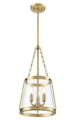 Millennium - 21403-VB - Three Light Pendant - Adabella - Vintage Brass Millennium - 21403-VB - Three Light Pendant - Adabella - Vintage Brass