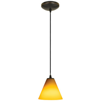 Martini One Light Pendant (28004-1C-ORB/AMB)