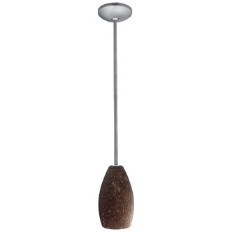 Champagne One Light Pendant (28012-1R-BS/BRST)