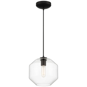 Access - 29011LEDDLP-BL/CLR - LED Pendant - Clarity - Black