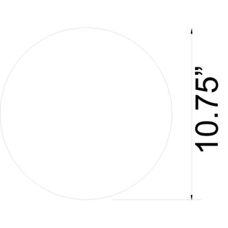 Orion LED Flush Mount (50160LEDDLP-WH/OPL)