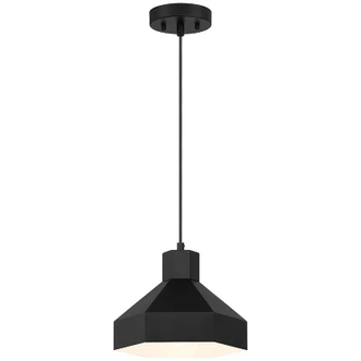 Access - 52088-MBL - One Light Pendant - Poly - Matte Black