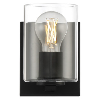 Oslo LED Vanity Fixture (62580LEDDLP-MBL/CLR)