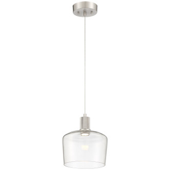 Access - 63141LEDD-BS/CLR - LED Pendant - Port Nine Chardonnay - Brushed Steel