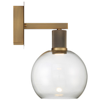 Port Nine Burgundy LED Wall Sconce (63145LEDD-ABB/CLR)