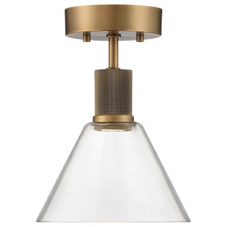 Port Nine Martini LED Semi-Flush Mount (63146LEDD-ABB/CLR)