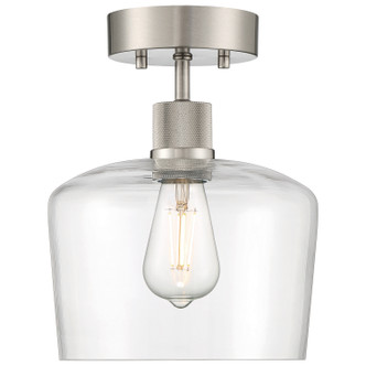 Port Nine Chardonnay LED Semi Flush Mount (63147LEDDLP-BS/CLR)