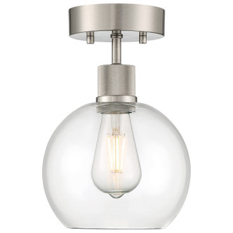 Port Nine Burgundy LED Semi Flush Mount (63148LEDDLP-BS/CLR)