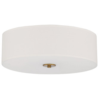Mid Town LED Flush Mount (64063LEDDLP-ABB/WH)