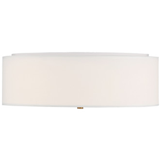 Mid Town LED Flush Mount (64063LEDDLP-ABB/WH)