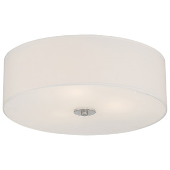 Mid Town LED Flush Mount (64063LEDDLP-ABB/WH)