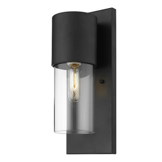 Cooper One Light Wall Sconce (1511BK/CL)