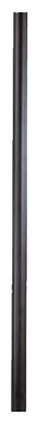 Acclaim Lighting - 3588BK - Commercial Grade 8-ft Post - Commercial Grade Direct Burial Posts - Matte Black