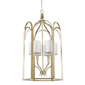 Acclaim Lighting - IN11416WG - Six Light Foyer Pendant - Ellie - Washed Gold