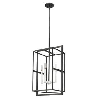 Milbank Four Light Pendant (IN20021BK)
