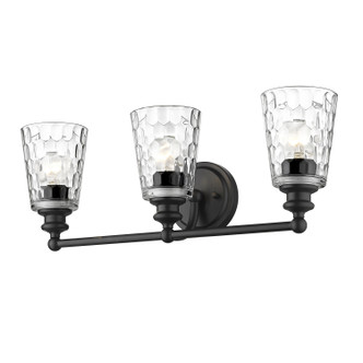 Mae Three Light Vanity (IN40022BK)