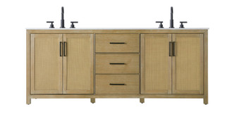 Elegant Lighting - VF29584DLO - Bathroom Vanity - Alina - Linen Oak