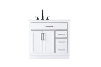 Elegant Lighting - VF29736WH - Bathroom Vanity - Alden - White
