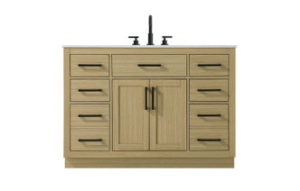 Elegant Lighting - VF29748MHB - Bathroom Vanity - Alden - Honey Brown