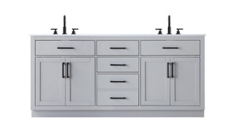 Elegant Lighting - VF29772DGR - Bathroom Vanity - Alden - Grey