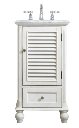 Elegant Lighting - VF30519AW - Single Bathroom Vanity - Rhodes - antique white