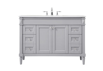 Elegant Lighting - VF31848GR - Single Bathroom Vanity - Bennett - grey