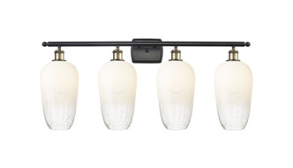 Innovations - 516-4W-BAB-G484-7OP - Four Light Bath Vanity - Ballston - Black Antique Brass