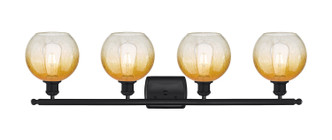 Ballston Four Light Bath Vanity (516-4W-BK-G483-8AM)
