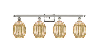 Innovations - 516-4W-PN-G459-6ME - Four Light Bath Vanity - Ballston - Polished Nickel