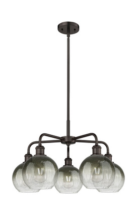 Innovations - 516-5CR-OB-G483-8SL - Five Light Chandelier - Ballston - Oil Rubbed Bronze