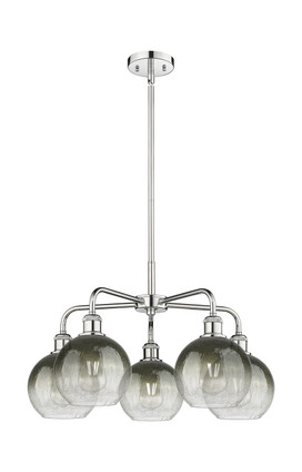 Innovations - 516-5CR-PC-G483-8SL - Five Light Chandelier - Ballston - Polished Chrome