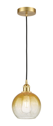 Innovations - 616-1P-SG-G483-8AM - One Light Mini Pendant - Edison - Satin Gold