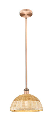 Innovations - 616-1S-AC-NBD2-12-NAT - One Light Mini Pendant - Edison - Antique Copper