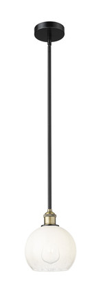 Innovations - 616-1S-BAB-G483-8OP - One Light Mini Pendant - Edison - Black Antique Brass