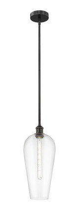 Innovations - 616-1S-BK-G456-8CL - One Light Mini Pendant - Edison - Matte Black