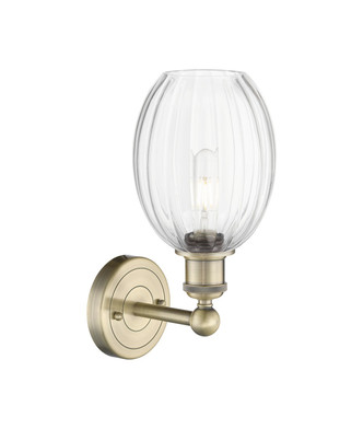Edison One Light Wall Sconce (616-1W-AB-G459-6CL)