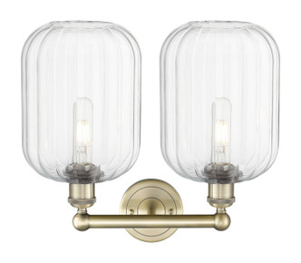Edison Two Light Bath Vanity (616-2W-AB-G460-7CL)