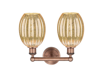 Edison Two Light Bath Vanity (616-2W-AC-G459-6ME)