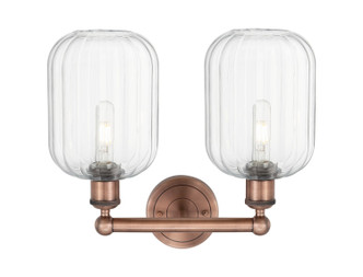 Edison Two Light Bath Vanity (616-2W-AC-G460-7CL)