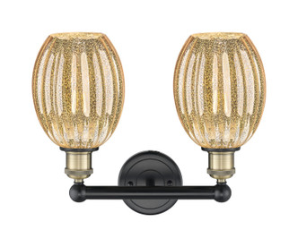 Edison Two Light Bath Vanity (616-2W-BAB-G459-6ME)