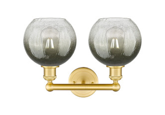 Edison Two Light Bath Vanity (616-2W-SG-G483-8SL)