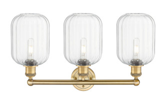 Edison Three Light Bath Vanity (616-3W-BB-G460-7CL)