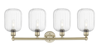 Edison Four Light Bath Vanity (616-4W-AB-G460-7CL)