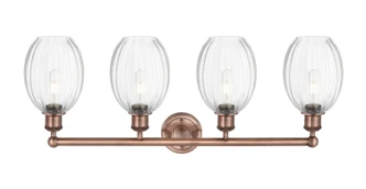 Edison Four Light Bath Vanity (616-4W-AC-G459-6CL)