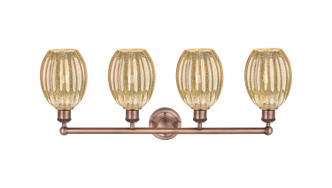 Edison Four Light Bath Vanity (616-4W-AC-G459-6ME)