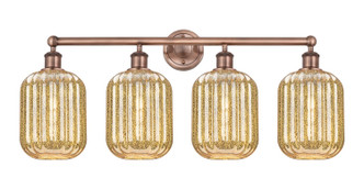 Innovations - 616-4W-AC-G460-7ME - Four Light Bath Vanity - Edison - Antique Copper