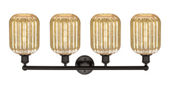 Edison Four Light Bath Vanity (616-4W-OB-G460-7ME)